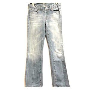 7 for All Mankind Women's Jeans Flip Flop Light Blue Size 26 $231